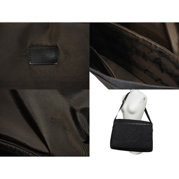 Louis Vuitton Messager NM Shoulder Bag Damierjouen Black - Picture 9 of 9